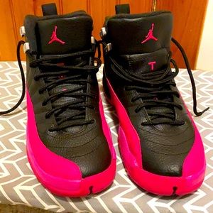 Jordan’s 12 Retro Black Deadly Pink